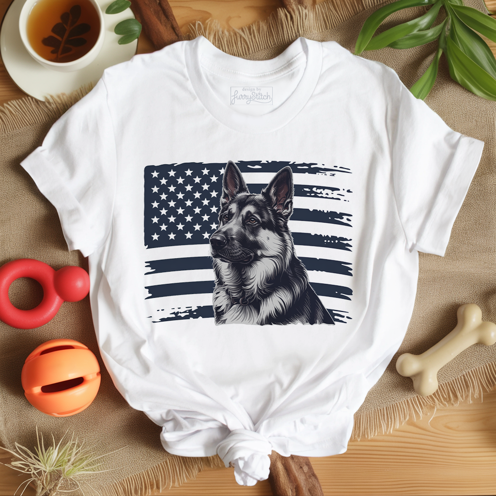 Patriotic Shepherd T-shirt