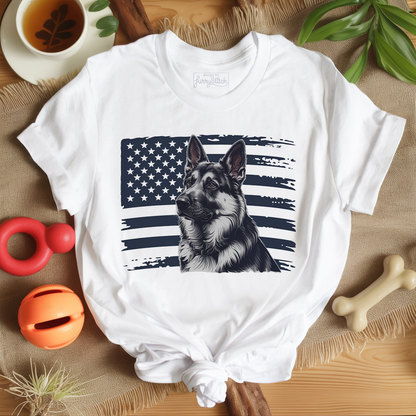 Patriotic Shepherd T-shirt