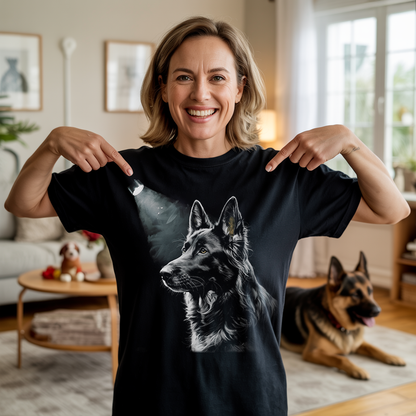 German Shepherd Silhouette T-shirt