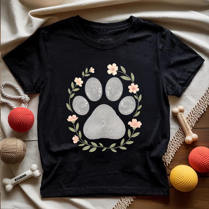 Fingerprint Paw Print T-shirt