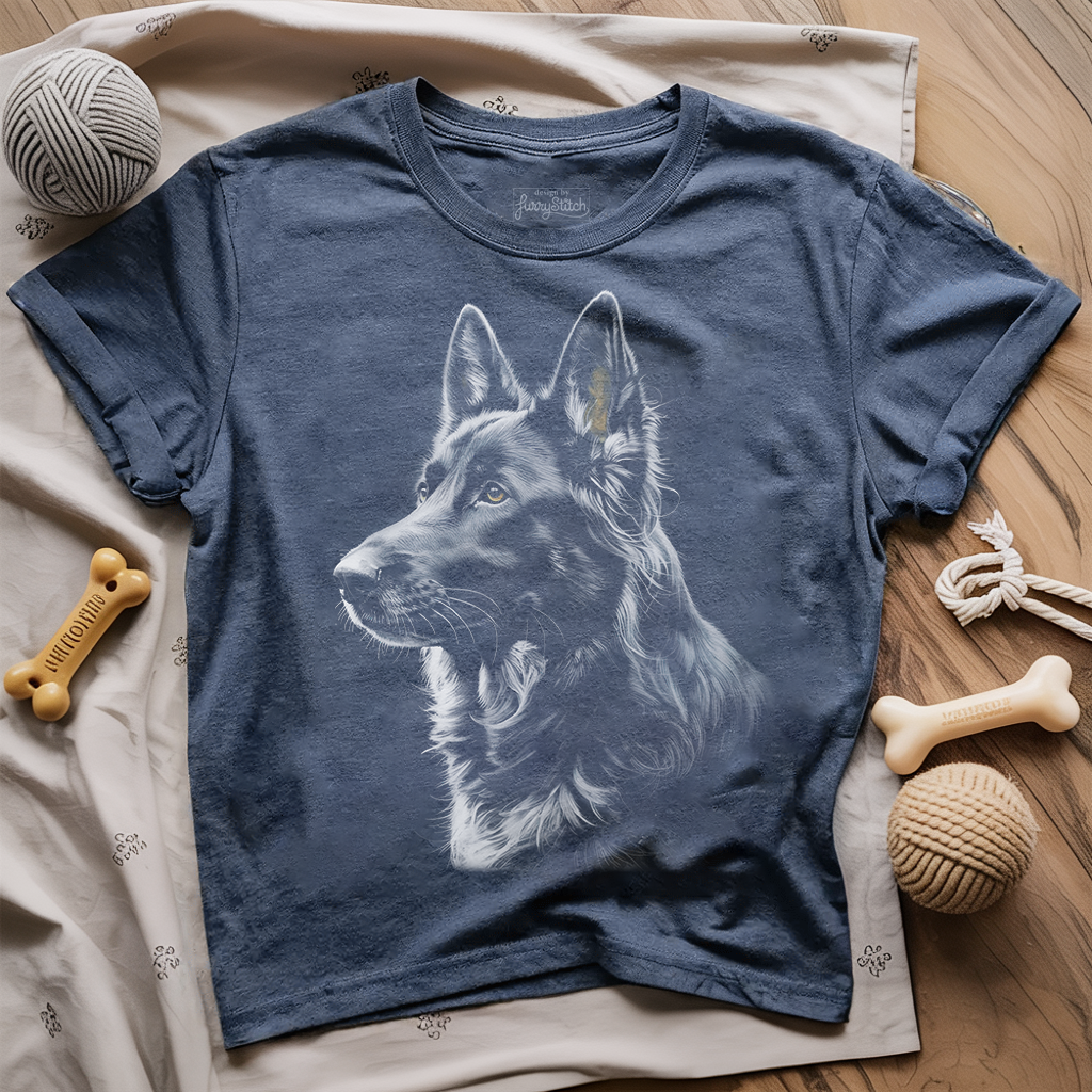 German Shepherd Silhouette T-shirt