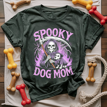 Spooky Dog Mom T-shirt