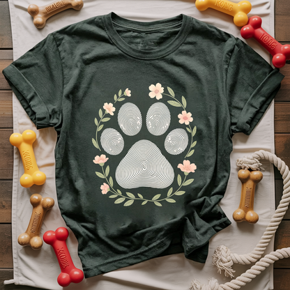 Fingerprint Paw Print T-shirt