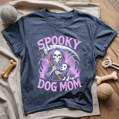 Spooky Dog Mom T-shirt
