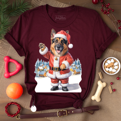 Santa Shepherd T-shirt