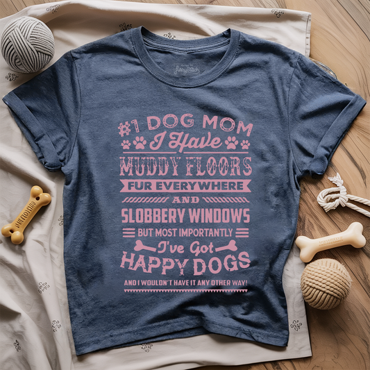 Dog Mom Muddy Floors T-Shirt