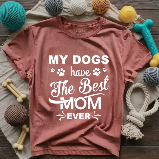 Best Dog Mom T-shirt