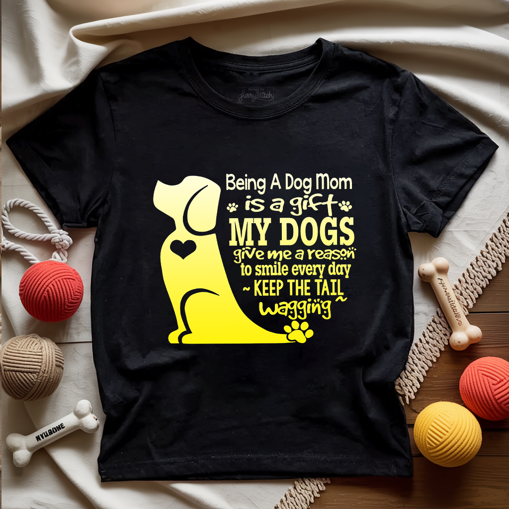 Being A Dog Mom T-shirt
