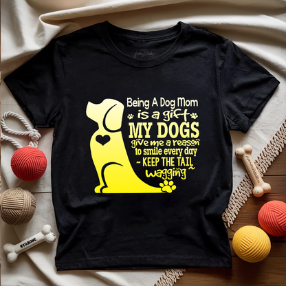 Being A Dog Mom T-shirt