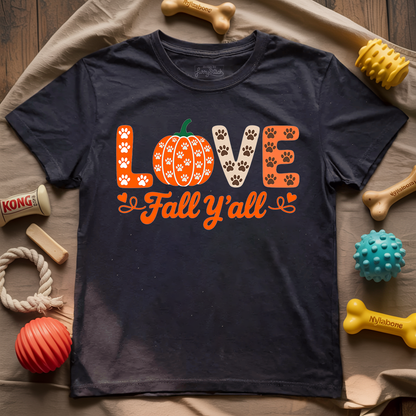 Love Fall Y'all T-shirt