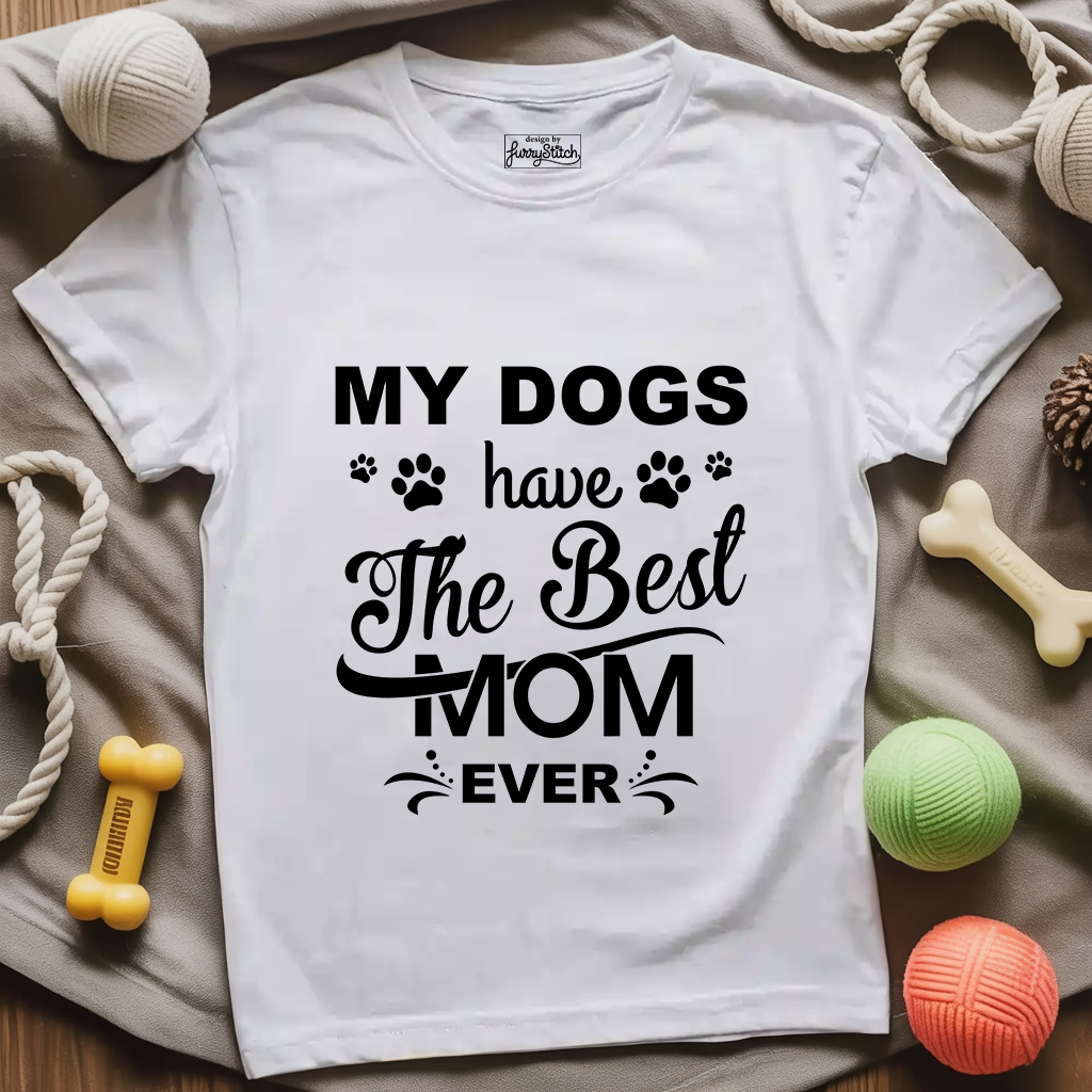 Best Dog Mom T-shirt