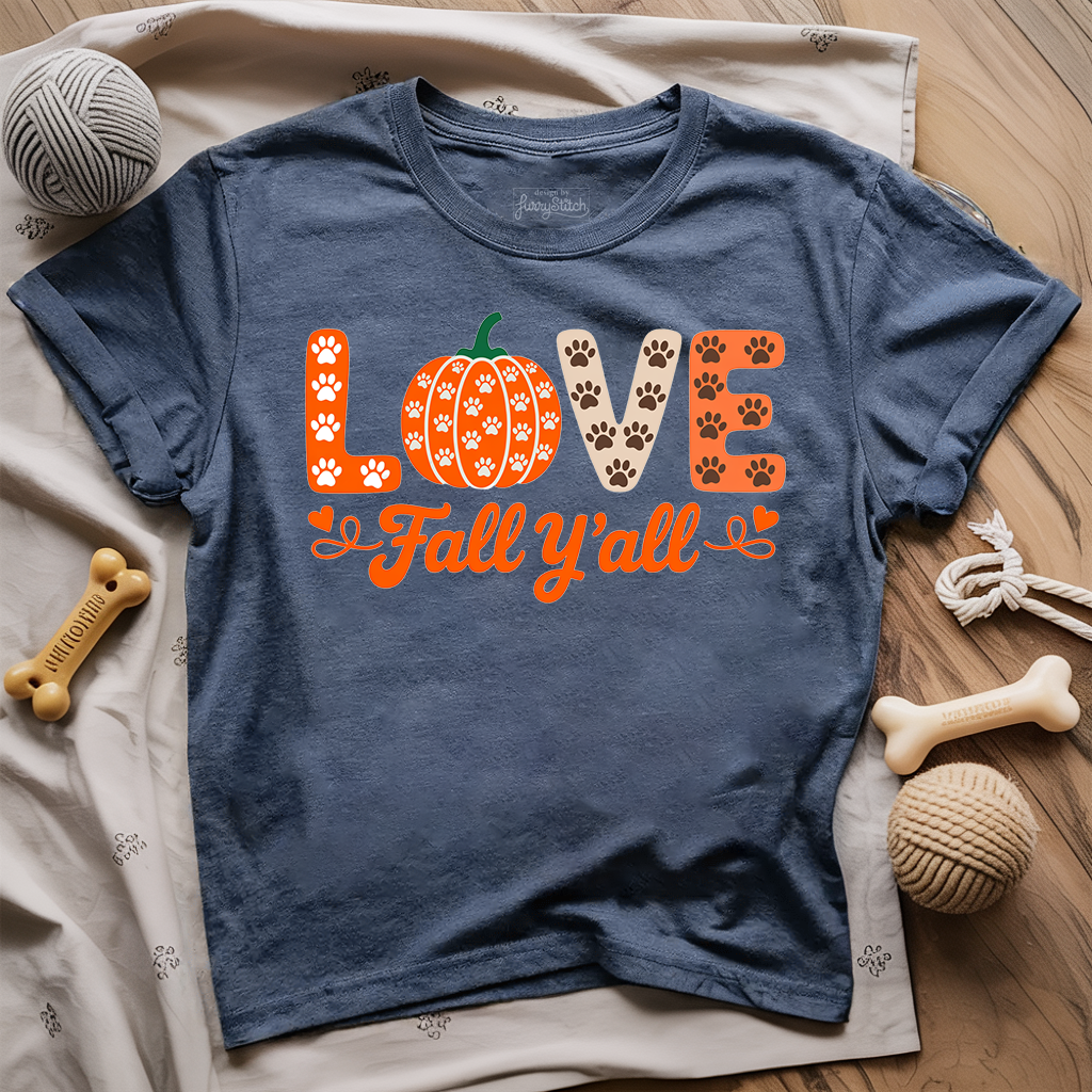 Love Fall Y'all T-shirt