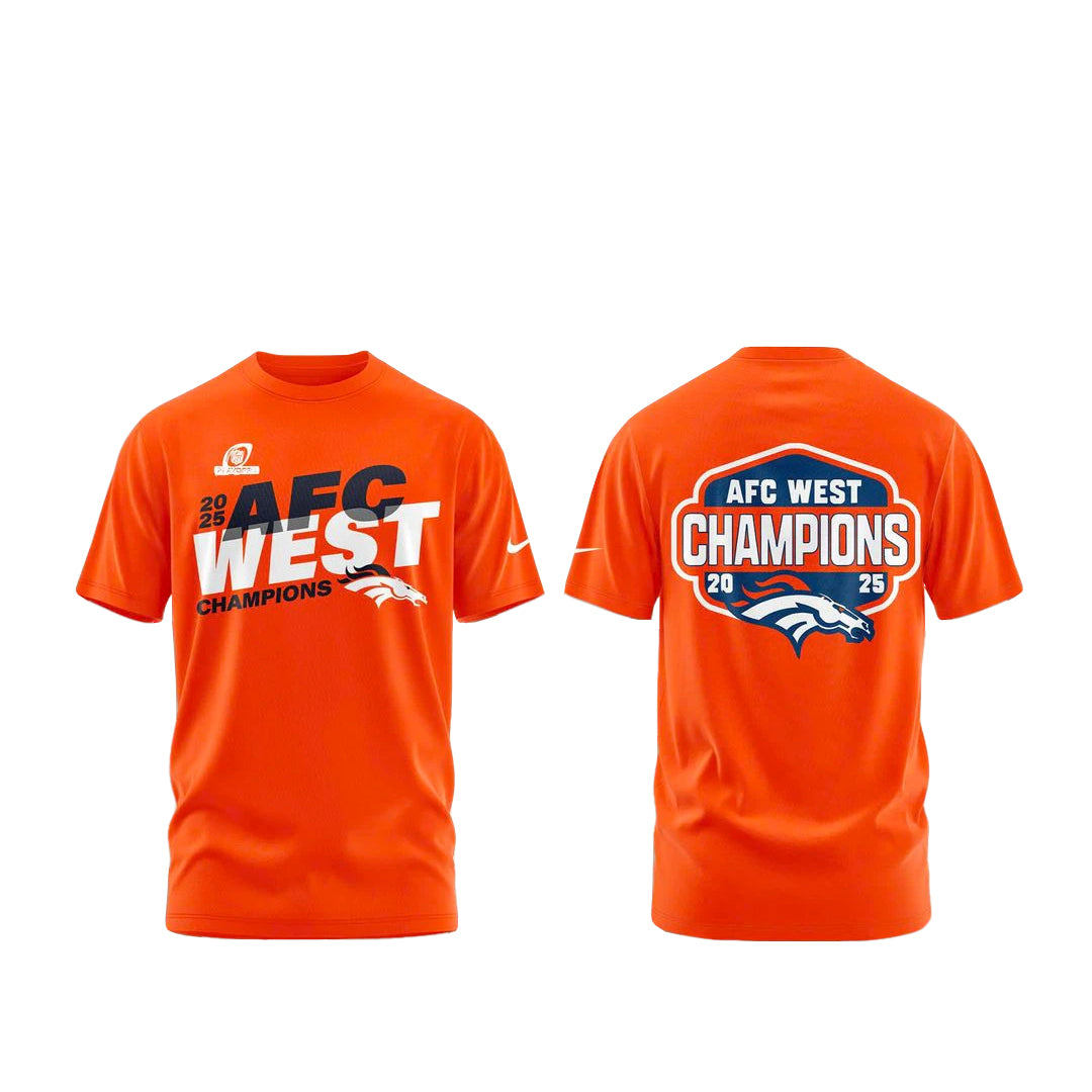 Denver Broncos 2025 AFC West Division Champions Shirt