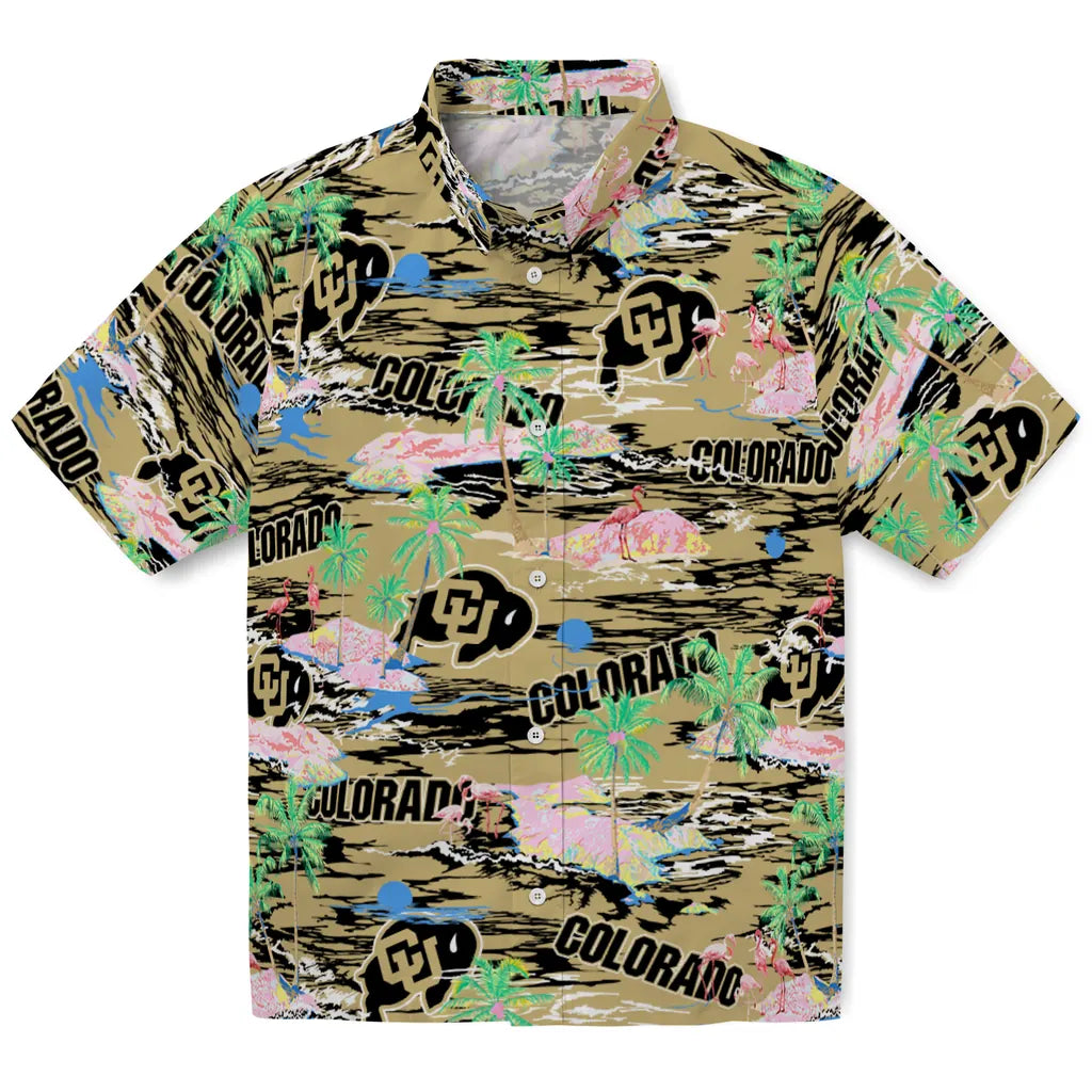 Colorado Buffaloes Flamingo Retreat 2026 Hawaiian Shirt