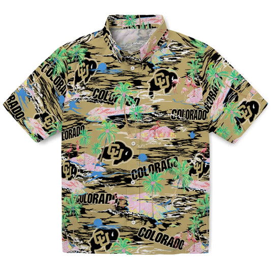 Colorado Buffaloes Flamingo Retreat 2026 Hawaiian Shirt