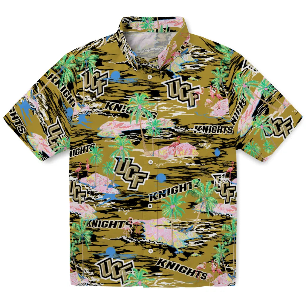 UCF Knights Flamingo Retreat 2026 Hawaiian Shirt