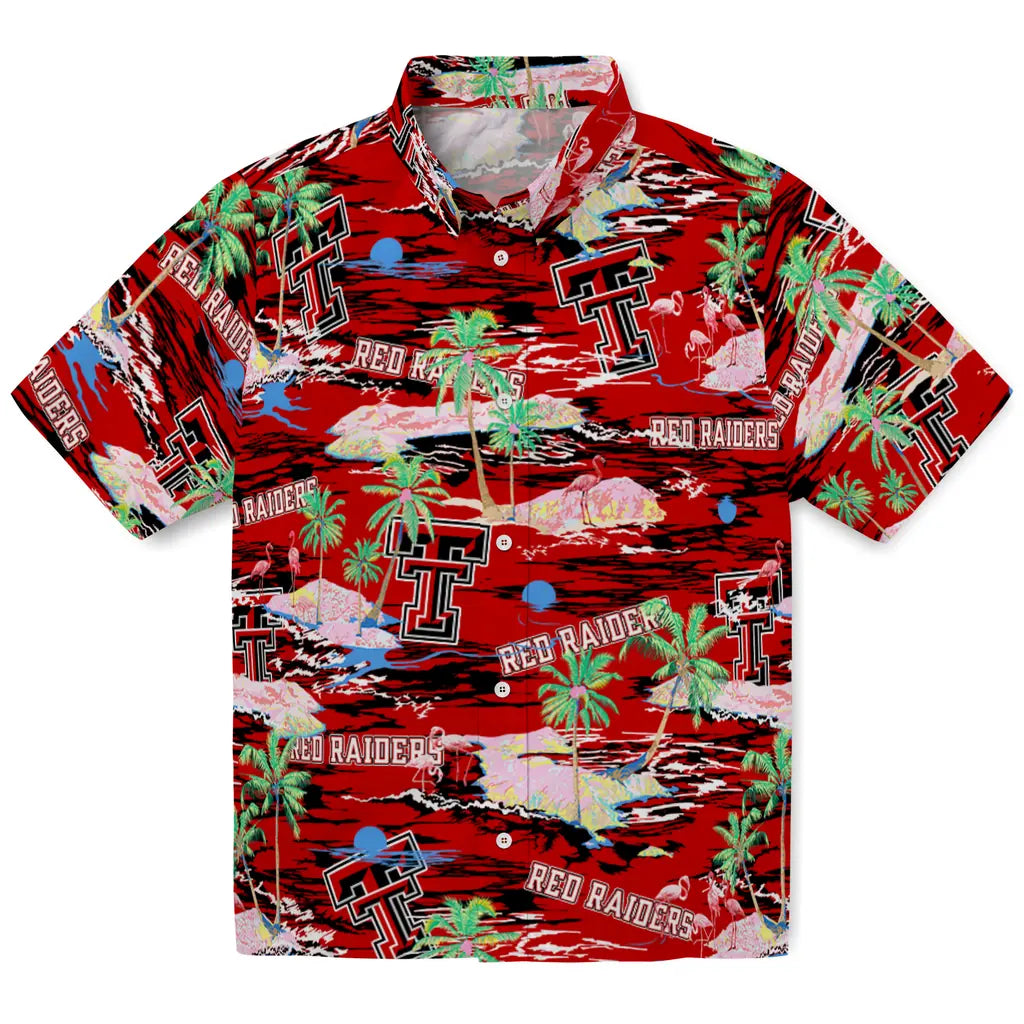 Texas Tech Raiders Flamingo Retreat 2026 Hawaiian Shirt