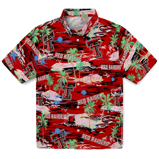 Texas Tech Raiders Flamingo Retreat 2026 Hawaiian Shirt