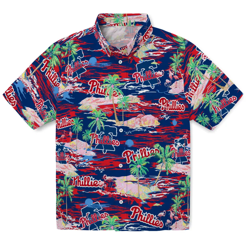 Philadelphia Phillies Flamingo Retreat 2026 Hawaiian Shirt