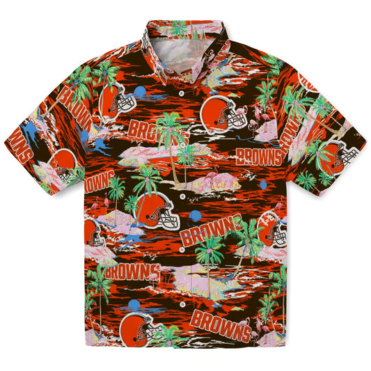 Clevelands Flamingo Retreat 2026 Hawaiian Shirt