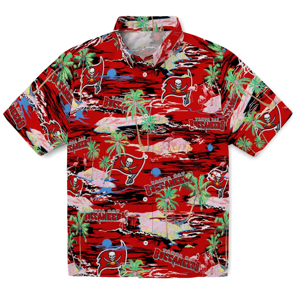 Tampa Bay Buccaneers Flamingo Retreat 2026 Hawaiian Shirt