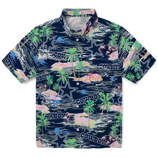 Dallas Cowboys Flamingo Retreat 2026 Hawaiian Shirt