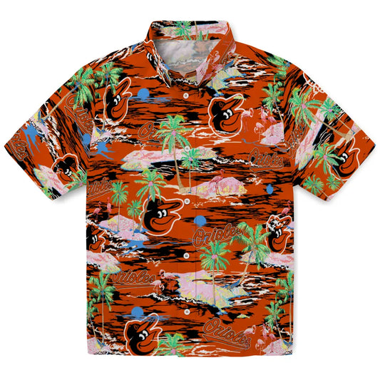 Baltimore Orioles Flamingo Retreat 2026 Hawaiian Shirt