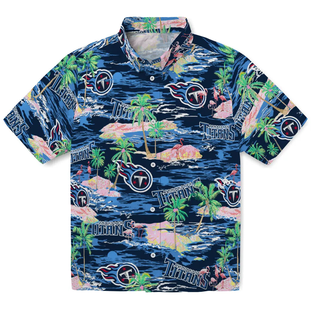 Tennessee Titans Flamingo Retreat 2026 Hawaiian Shirt