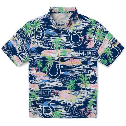 Indianapolis Colts Flamingo Retreat 2026 Hawaiian Shirt