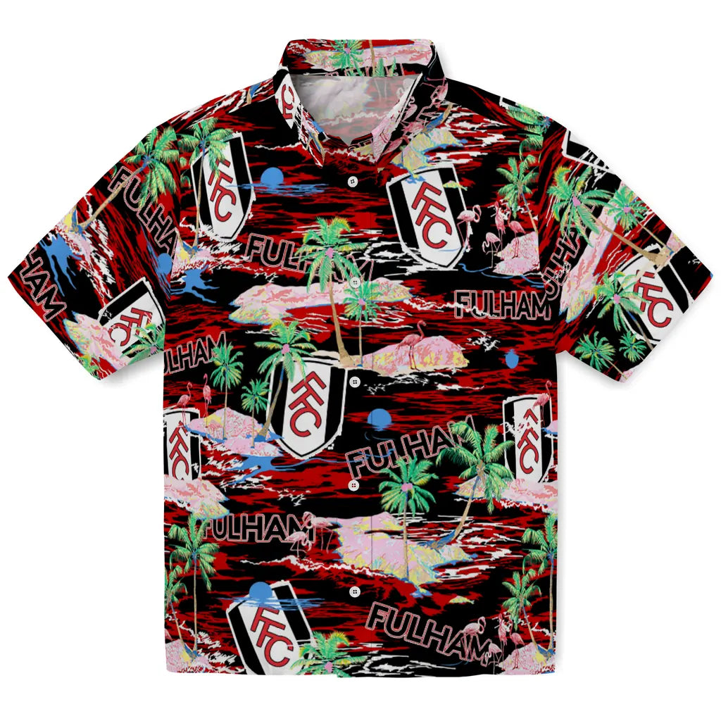 Fulham Flamingo Retreat 2026 Hawaiian Shirt