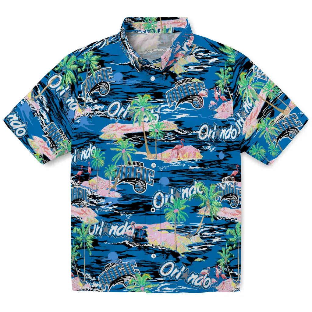 Orlando Magic Flamingo Retreat 2026 Hawaiian Shirt