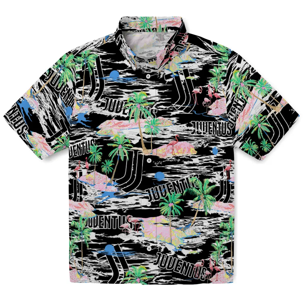 Juventus Flamingo Retreat 2026 Hawaiian Shirt