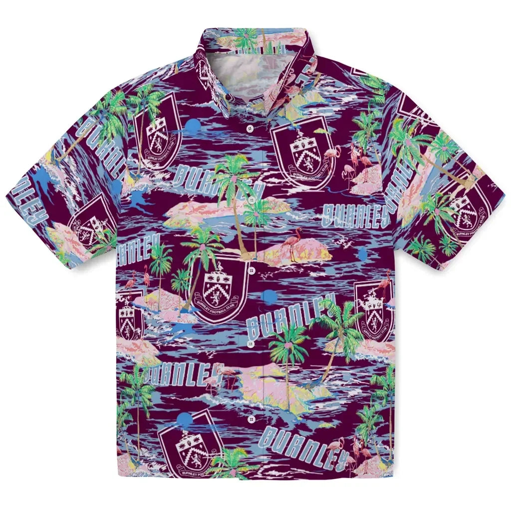 Burnley Flamingo Retreat 2026 Hawaiian Shirt