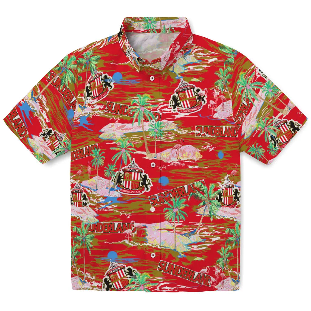 Sunderland Flamingo Retreat 2026 Hawaiian Shirt