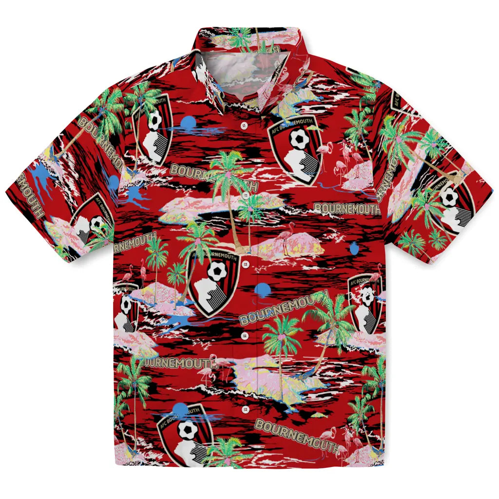 Bournemouth Flamingo Retreat 2026 Hawaiian Shirt
