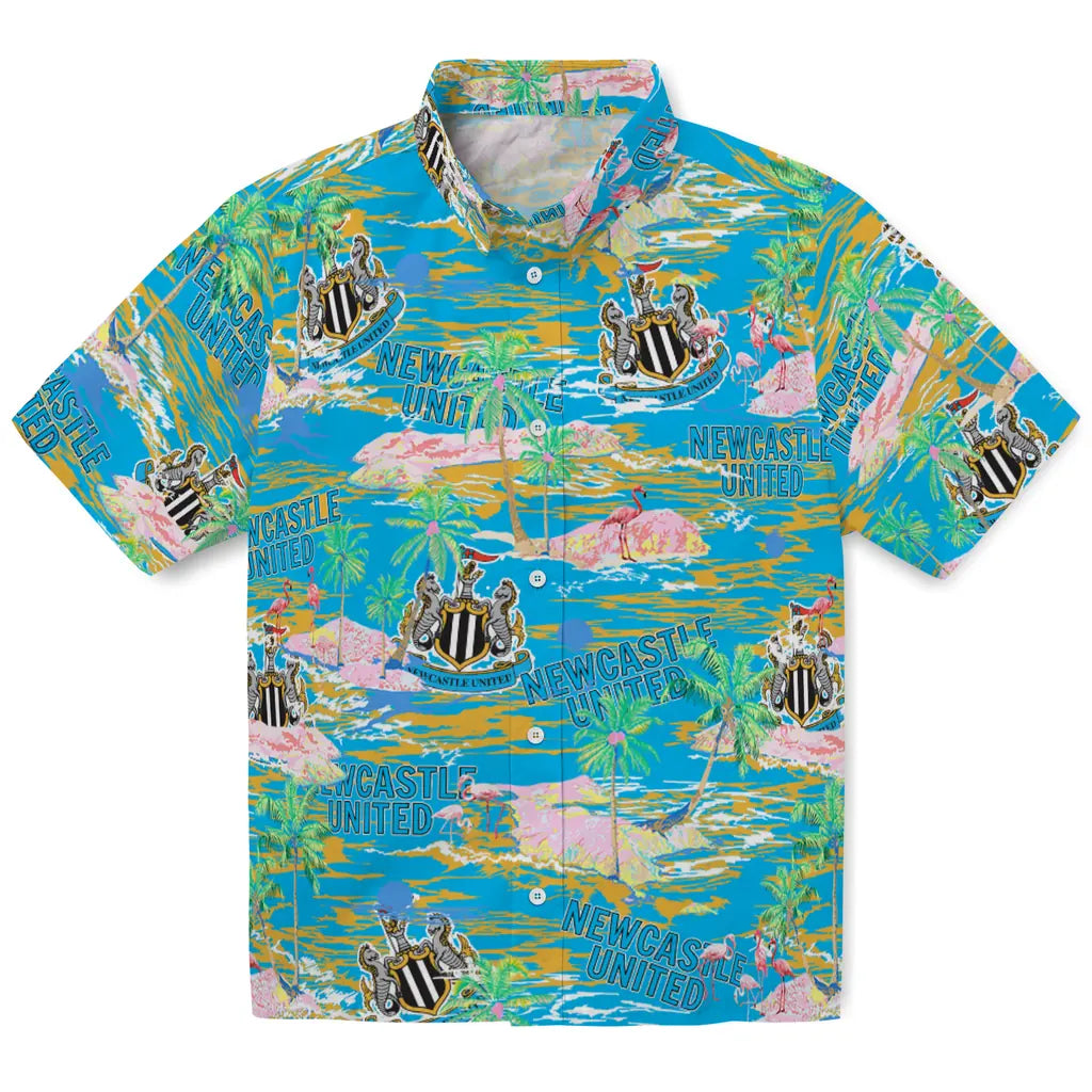 Newcastle United Flamingo Retreat 2026 Hawaiian Shirt