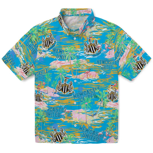 Newcastle United Flamingo Retreat 2026 Hawaiian Shirt