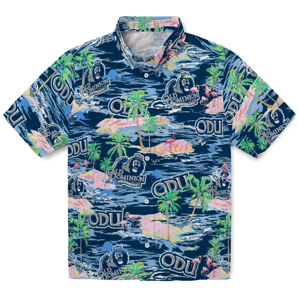 Old Dominion Monarchs Flamingo Retreat 2026 Hawaiian Shirt