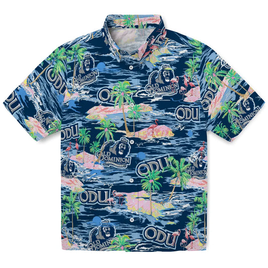 Old Dominion Monarchs Flamingo Retreat 2026 Hawaiian Shirt