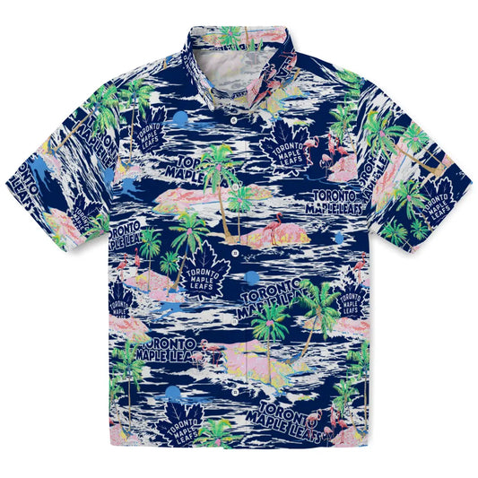 Toronto Maple Leafs Flamingo Retreat 2026 Hawaiian Shirt