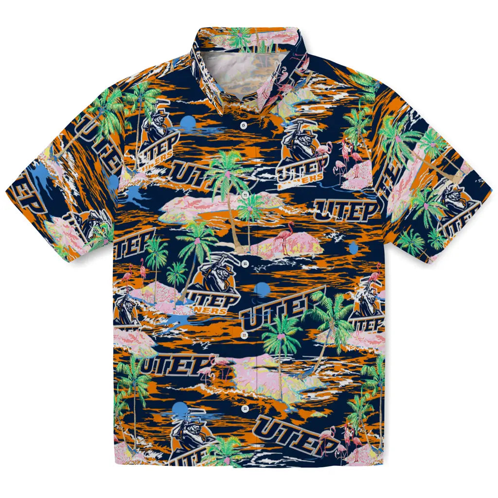 UTEP Miners Flamingo Retreat 2026 Hawaiian Shirt
