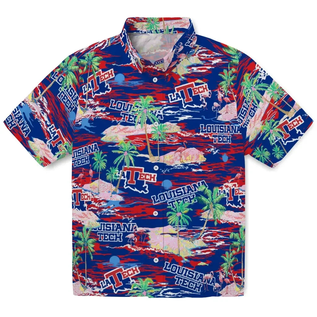 LA Tech Flamingo Retreat 2026 Hawaiian Shirt