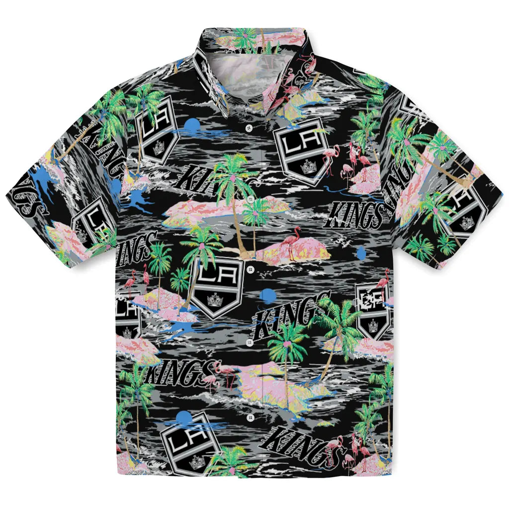 Los Angeles Kings Flamingo Retreat 2026 Hawaiian Shirt