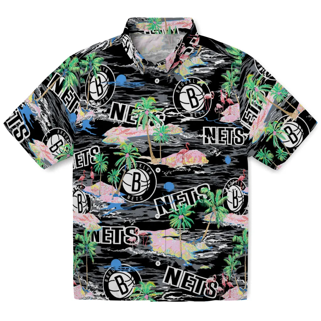 Brooklyn Nets Flamingo Retreat 2026 Hawaiian Shirt