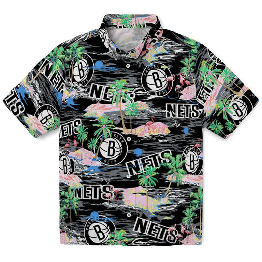 Brooklyn Nets Flamingo Retreat 2026 Hawaiian Shirt