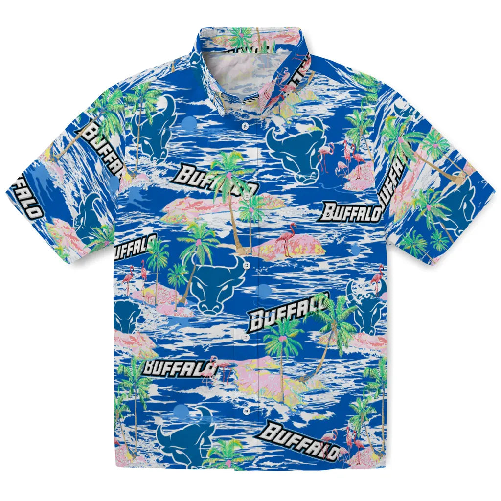Buffalo Bulls Flamingo Retreat 2026 Hawaiian Shirt