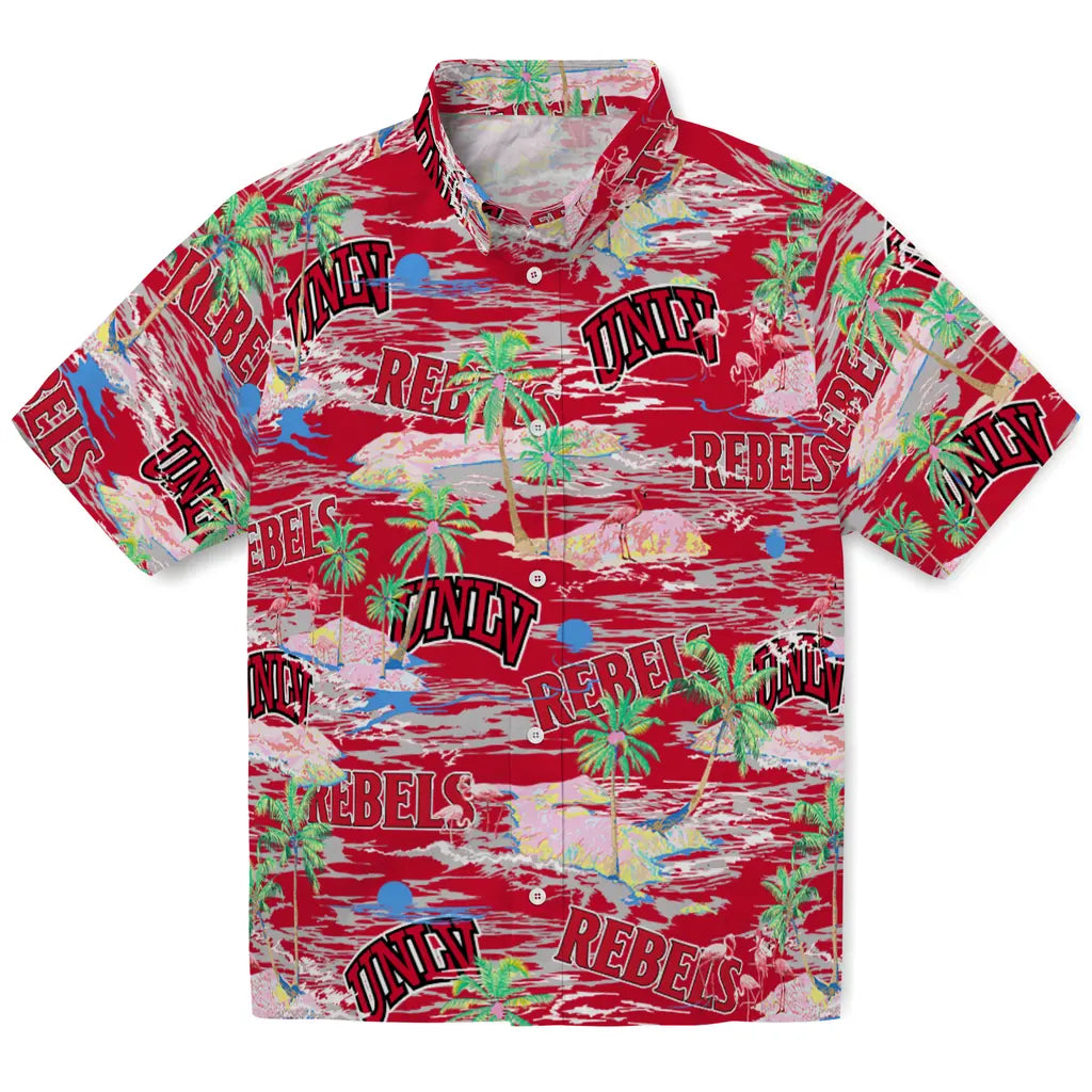 UNLV Rebels Flamingo Retreat 2026 Hawaiian Shirt