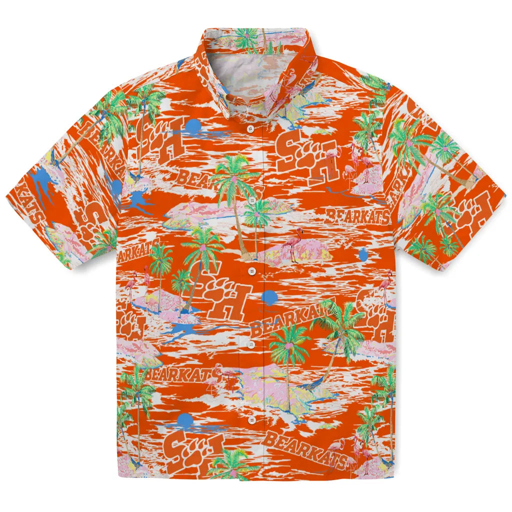 Sam Houston Bearkats Flamingo Retreat 2026 Hawaiian Shirt