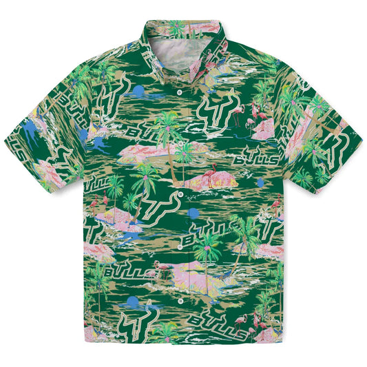 South Florida Bulls Flamingo Retreat 2026 Hawaiian Shirt