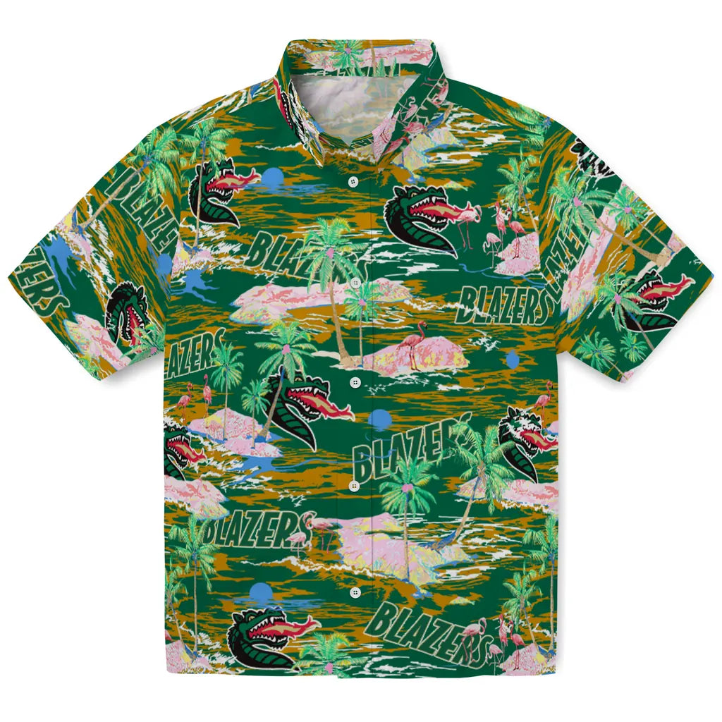 UAB Blazers Flamingo Retreat 2026 Hawaiian Shirt